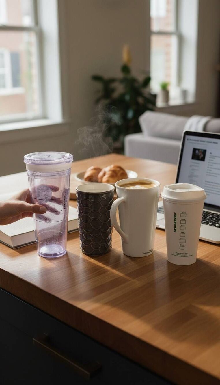 Starbucks cups